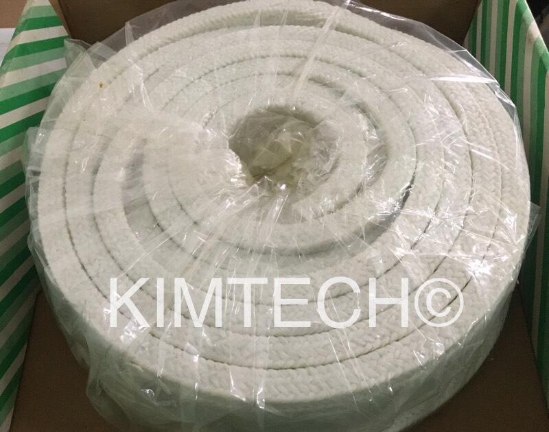 ปะเก็นเชือกเส้นใยอะคริลิกเคลือบเทฟล่อน ptfe impregnated acrylic fiber gland packing