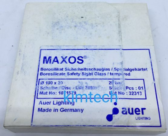 กระจกทนความร้อน maxos disc sight glass