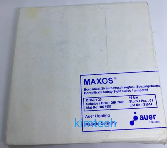 กระจกทนความร้อน maxos disc sight glass