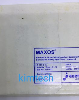 กระจกทนความร้อน maxos disc sight glass