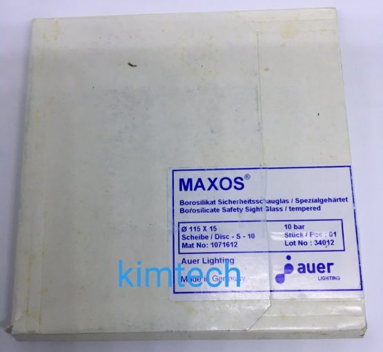 กระจกทนความร้อน maxos disc sight glass