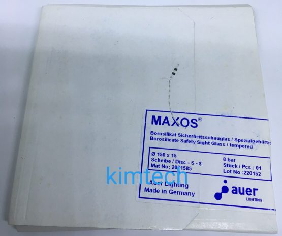 กระจกทนความร้อน maxos disc sight glass