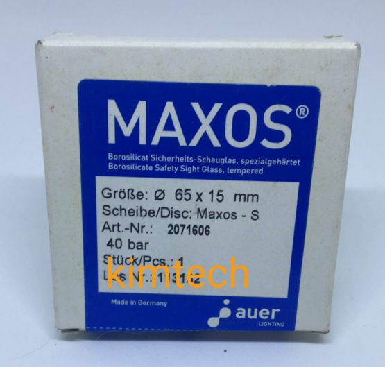 กระจกทนความร้อน maxos disc sight glass