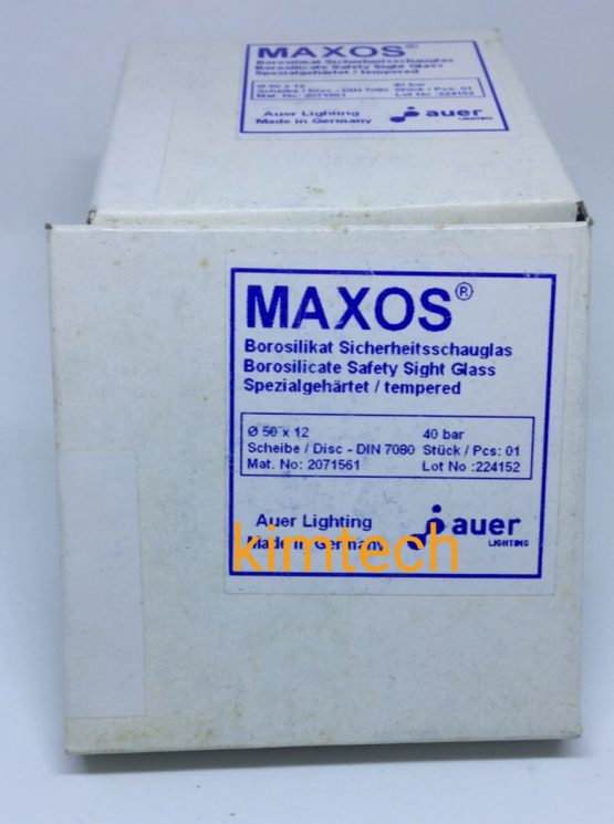 กระจกทนความร้อน maxos disc sight glass