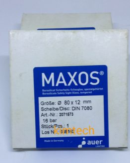 กระจกทนความร้อน maxos disc sight glass