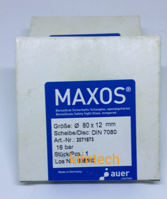 กระจกทนความร้อน maxos disc sight glass