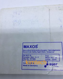 กระจกทนความร้อน maxos disc sight glass