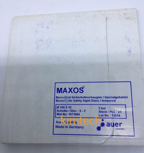 กระจกทนความร้อน maxos disc sight glass