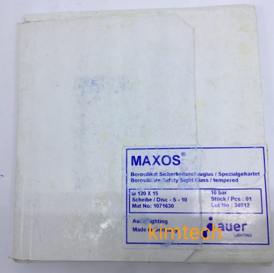 กระจกทนความร้อน maxos disc sight glass