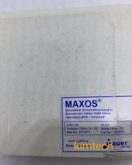 กระจกทนความร้อน maxos disc sight glass