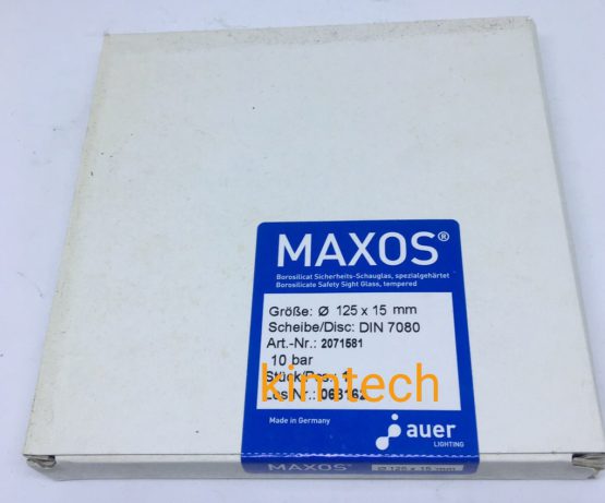 กระจกทนความร้อน maxos disc sight glass