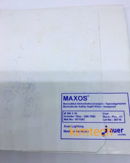 กระจกทนความร้อน maxos disc sight glass