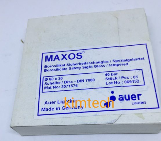 กระจกทนความร้อน maxos disc sight glass