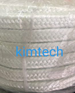 ปะเก็นเชือกใยแก้วถักสี่เหลี่ยมจัตุรัส glass fiber square braided rope