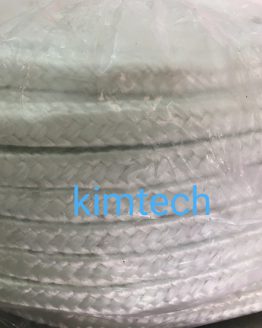 ปะเก็นเชือกใยแก้วถักสี่เหลี่ยมจัตุรัส glass fiber square braided rope