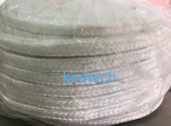 ปะเก็นเชือกใยแก้วถักสี่เหลี่ยมจัตุรัส glass fiber square braided rope