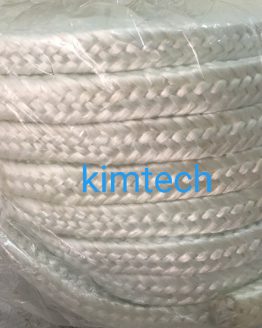 ปะเก็นเชือกใยแก้วถักสี่เหลี่ยมจัตุรัส glass fiber square braided rope