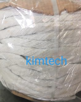 เชือกเซรามิกไฟเบอร์ถักเกลียว ceramic fiber twisted rope