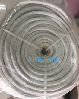 ปะเก็นเชือกเซรามิกไฟเบอร์ถักสี่เหลี่ยมจัตุรัส ceramic fiber square braided rope